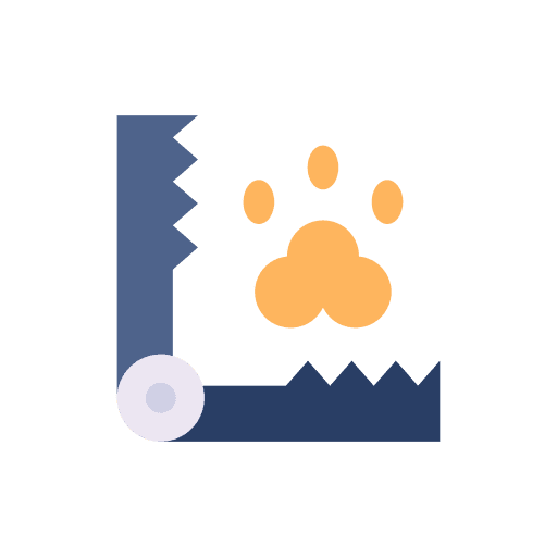Bear trap animal nature hunt icon
