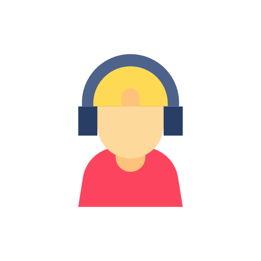 Dj man user dj icon