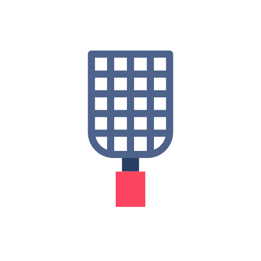 Fly swatter miscellaneous animals bugs icon