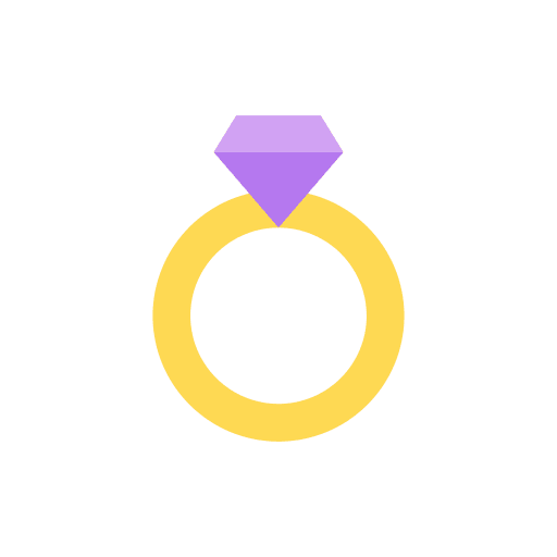 Ring engagement ring wedding ring diamond ring icon