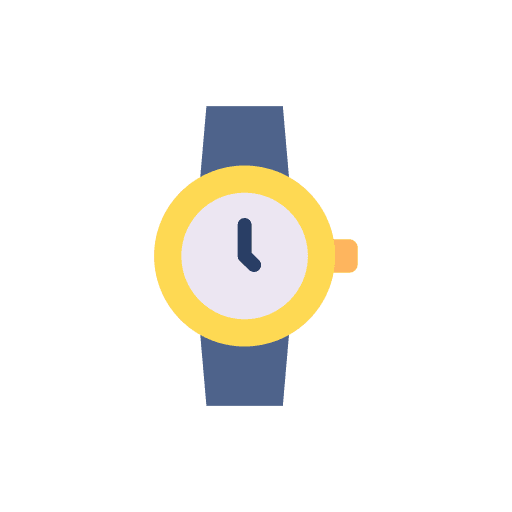 Watch timer fashion clock icon