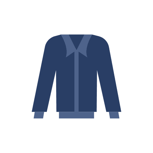 Jacket education clothes jacket icon