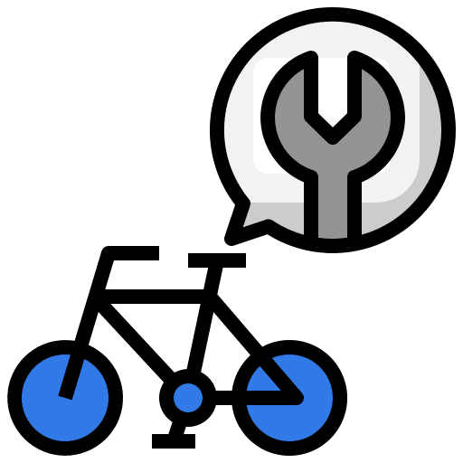 Repair spanner cycling bicycle icon