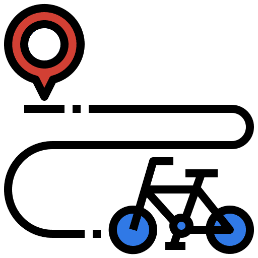 Location exercise maps and location location icon