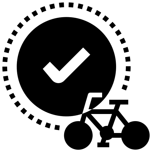 Tick hobbies and free time sports and competition tick icon