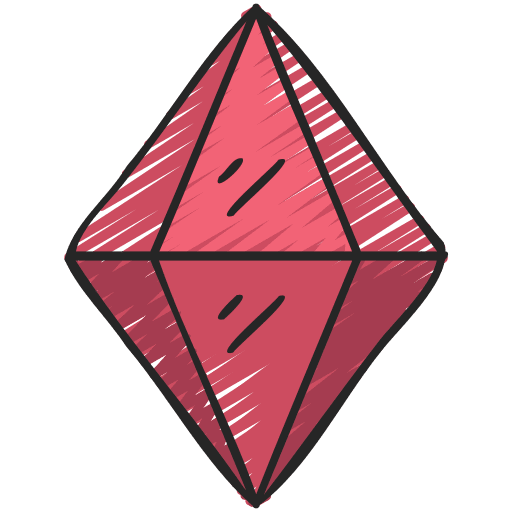 Crystal gaming luxury crystals icon