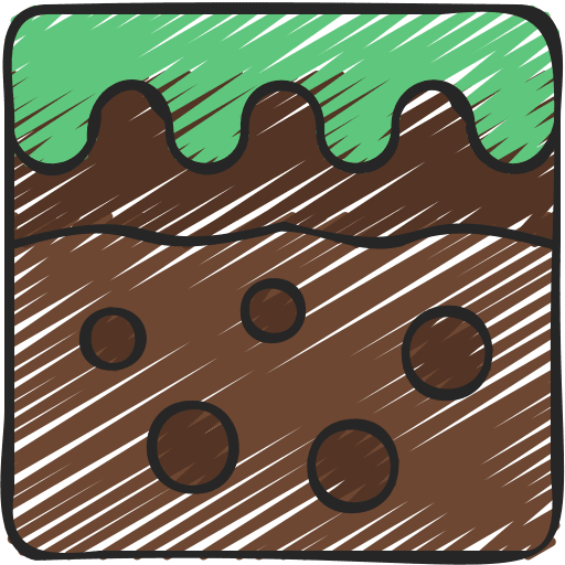 Terrain texture earth elements icon