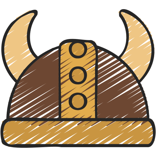 Viking helmet helmet viking helmet horns icon