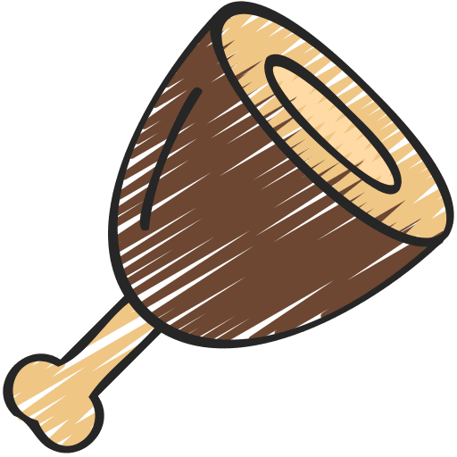 Mutton ribs meat lamb icon