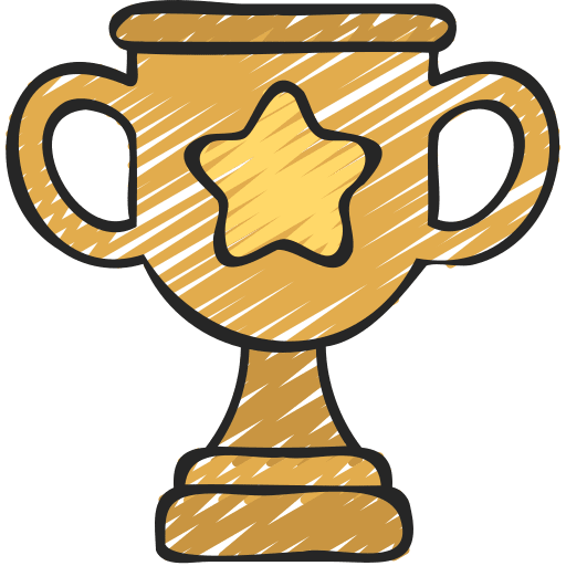 Trophy winner trophy sports and competition icon