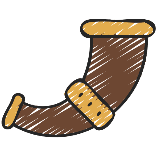 Bullhorn ancient bullhorn germanic icon