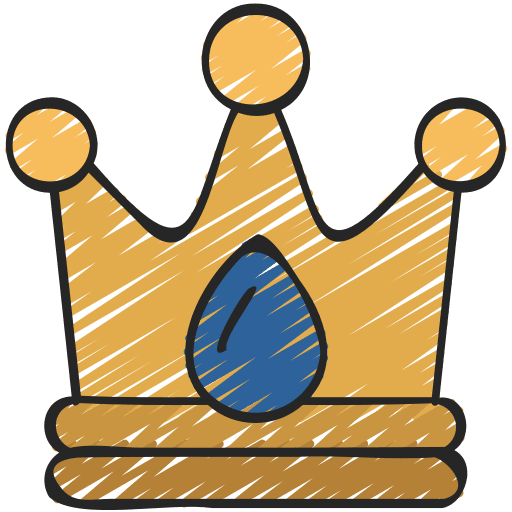 Crown video game crown monarchy icon