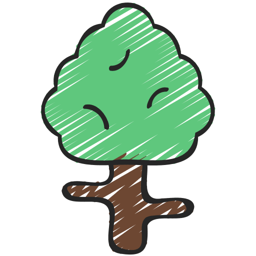 Tree ecology tree garden icon