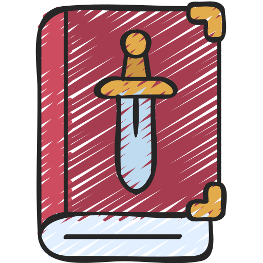 Catalog knife magazine security icon