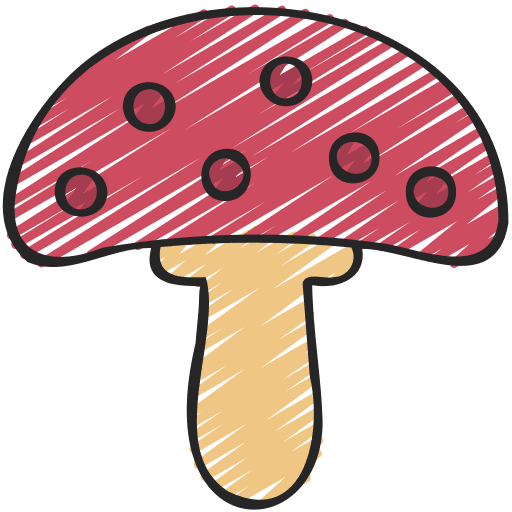 Mushroom forest mushroom autumn icon
