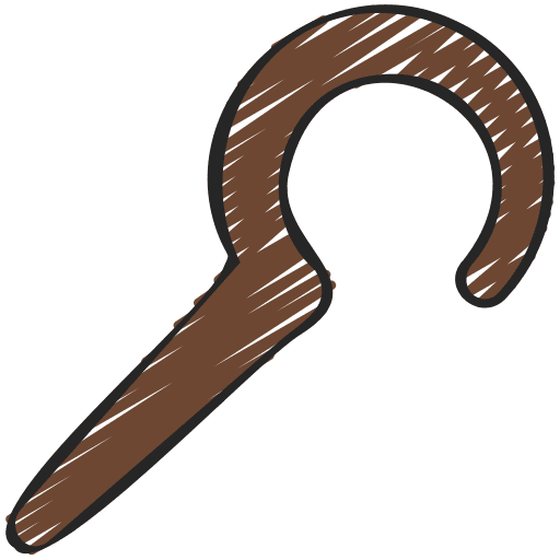 Staff magic gaming halloween icon