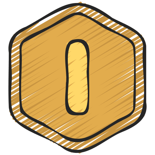 Token coins coin play icon