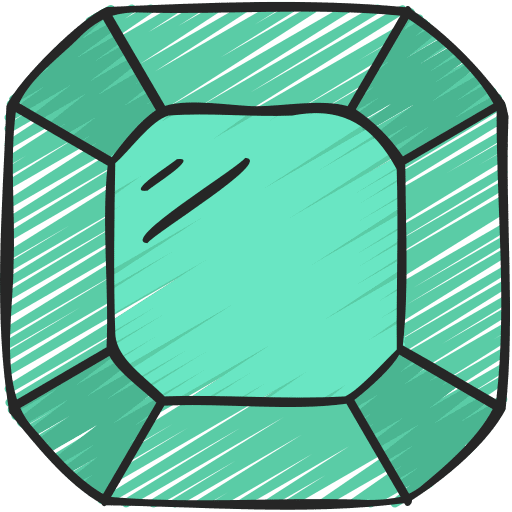 Gem fashion gem precious stone icon