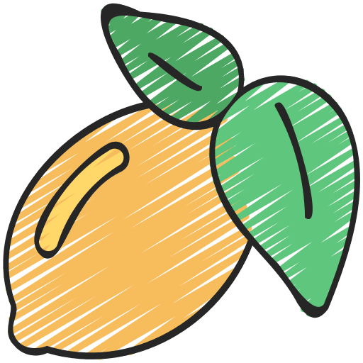 Lemon lemons organic fruit icon