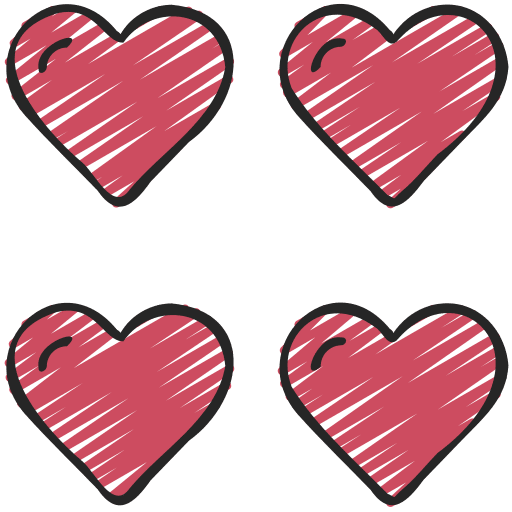 Lives gaming hearts heart icon
