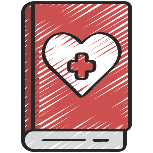 Medical book medical book education manual icon