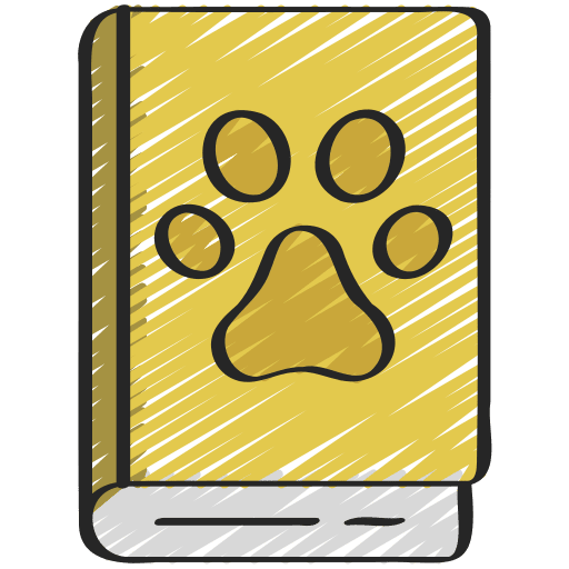 Veterinary education pets animals icon
