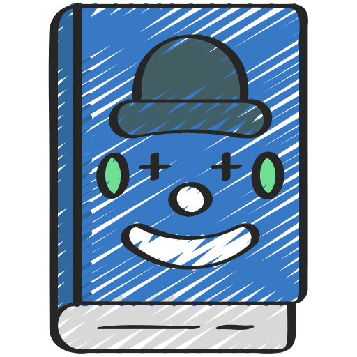 Comedy funny literature study icon