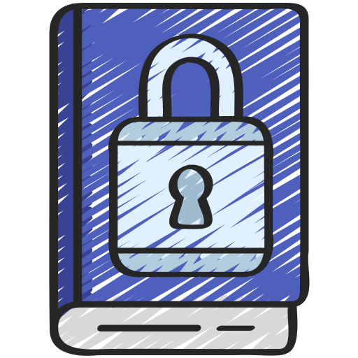 Private access private access locked padlock icon