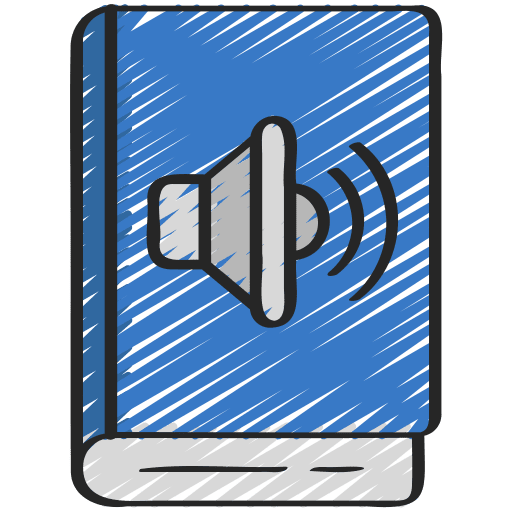Audio book audio book elearning electronics icon