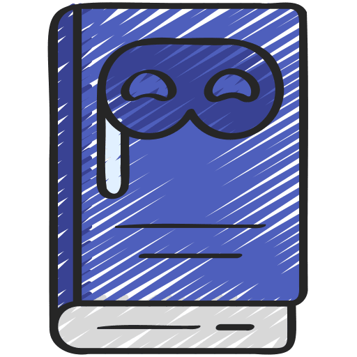 Mystery story mysterious thriller icon