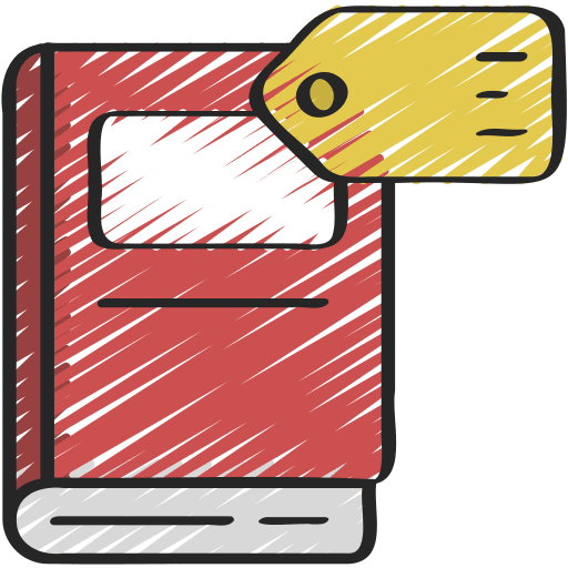 Sale tag sale tag book shop percentage icon