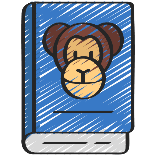 Zoology monkey novel literature icon