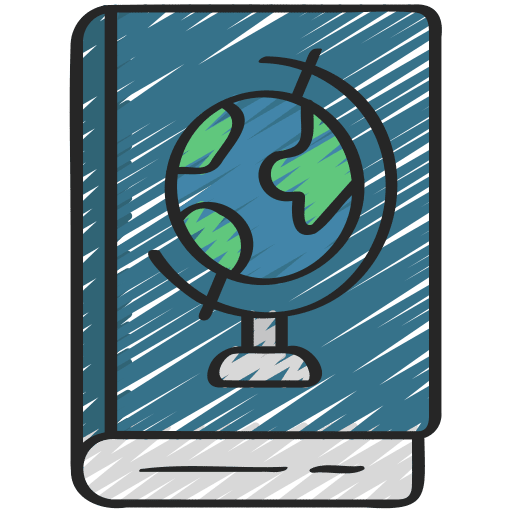 Geography geography planet book icon