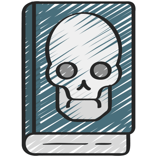 Spooky frightening miscellaneous spellbook icon