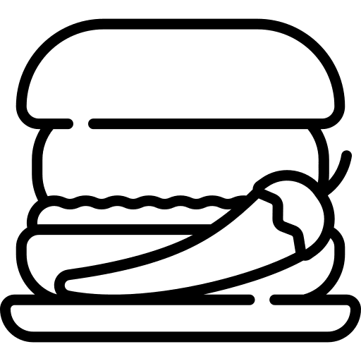Vada pav hindu india snack icon