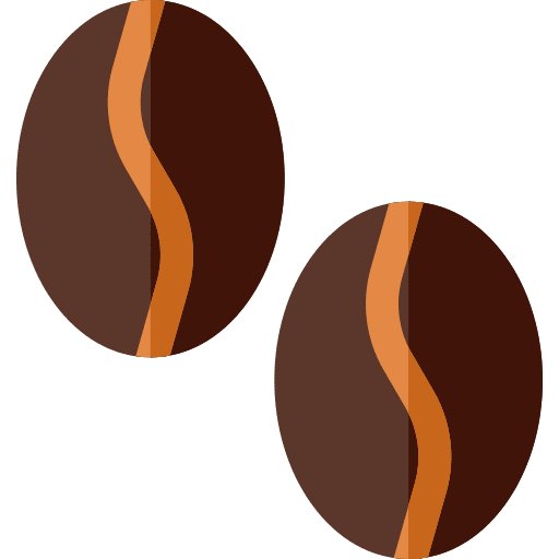 Coffee beans drink food food and restaurant icon Coffee beans drink food food and restaurant icon