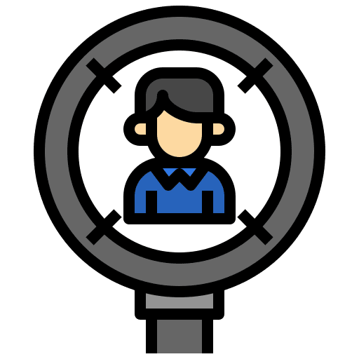 User advertising sistem shipping and delivery user icon