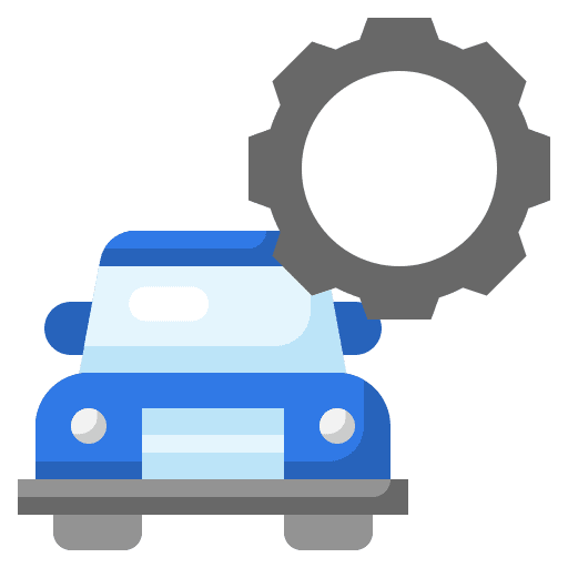 Car car service service gear icon