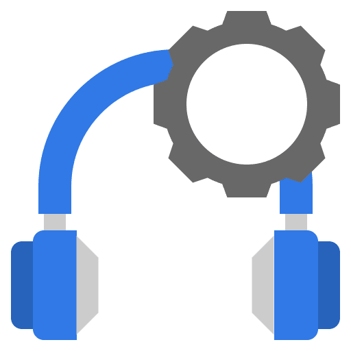 Headset earphone seo headphones icon Headset earphone seo headphones icon
