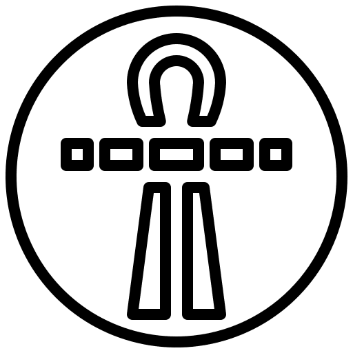 Ankh religion cross cultures icon