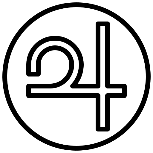 Jupiter sign astrology shapes and symbols icon