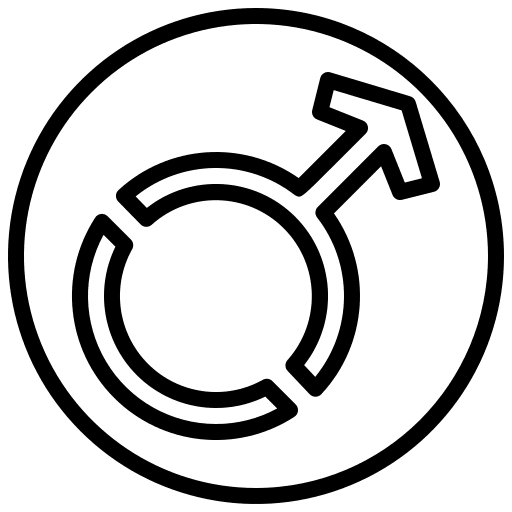 Mars mars gender shapes and symbols icon