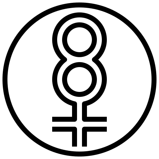 Mercury sign shapes and symbols zodiac icon
