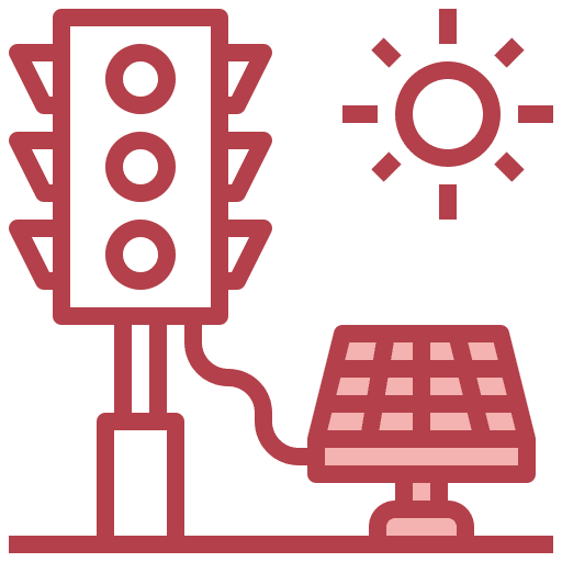 Traffic light signaling wifi signal stop signal icon Traffic light signaling wifi signal stop signal icon