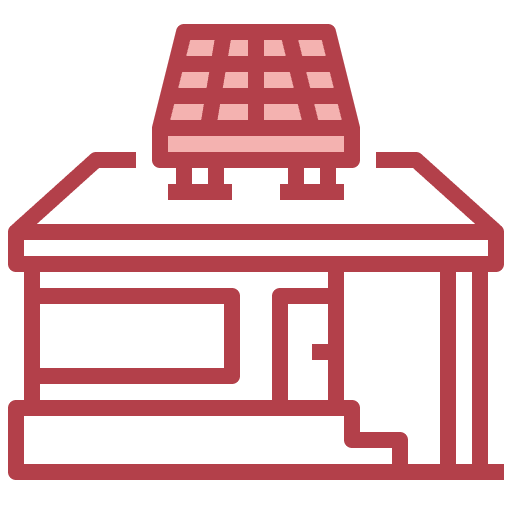House power industry solar energy house icon House power industry solar energy house icon
