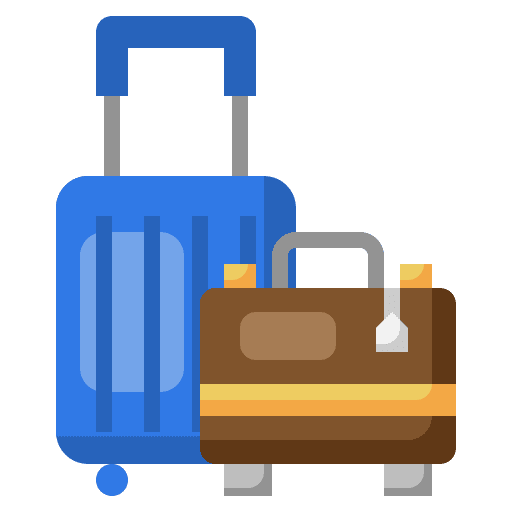 Suitcase luggage bag suitcase icon