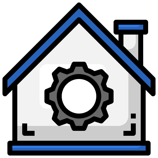 Setting gear setting real estate icon