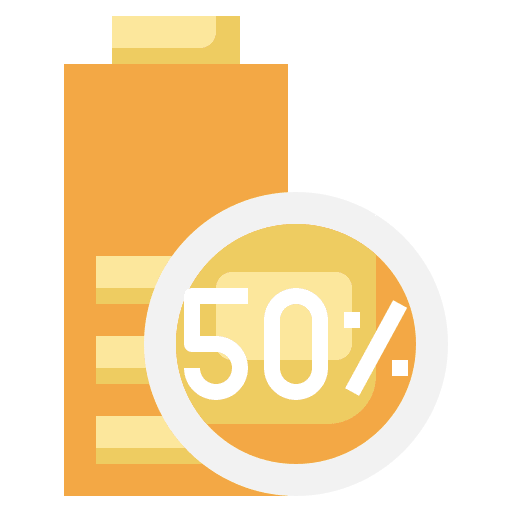 Battery technology power electronics icon