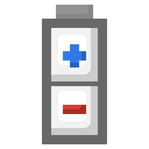 Battery battery status plus sign electronics icon Battery battery status plus sign electronics icon