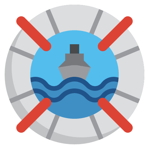 Life ring lifebuoy lifesaver help icon